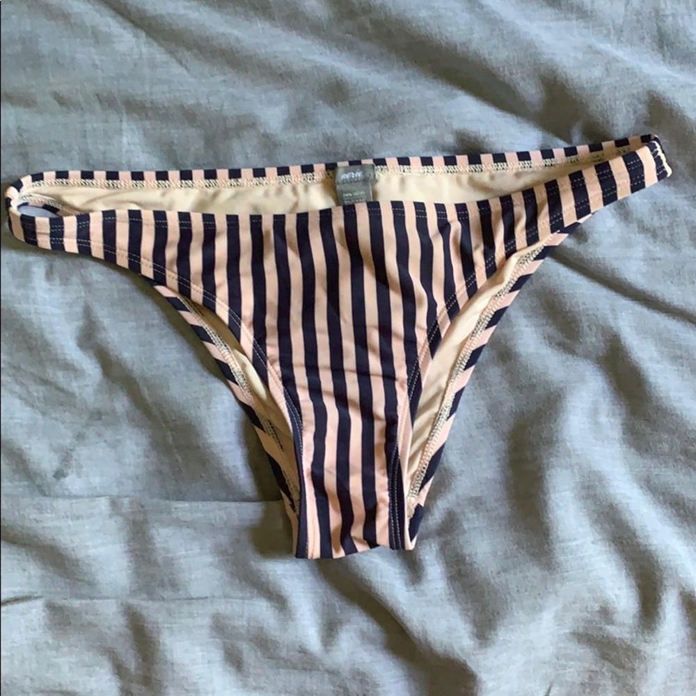 Aerie Striped Bikini Bottom